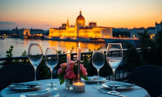 Romantikus vacsorák Budapesten – A legszebb kilátással rendelkező éttermek és teraszok